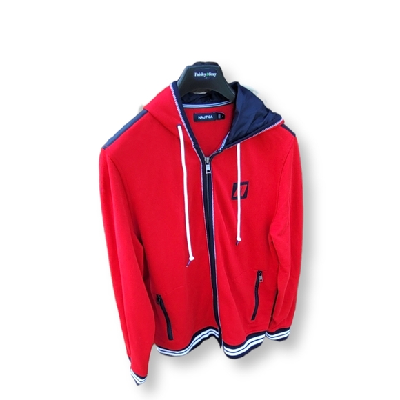 Nautica Men's N83 Colorblocked Large Letters Hoodie Size Large. mrsp. $1… - Picture 3 of 8